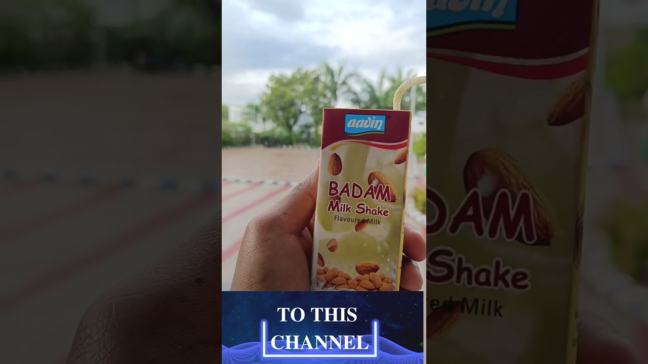Aavin badam 🥛 milk shake|Tamilnadu