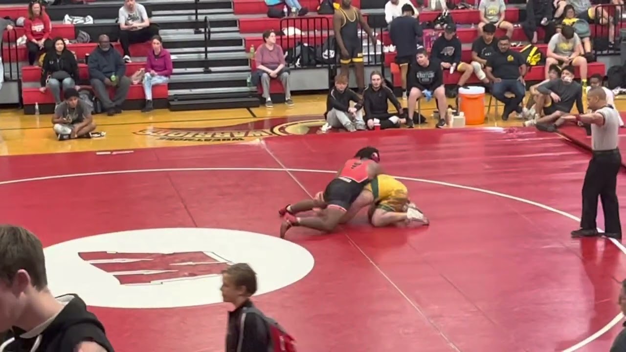 Xavier Roberts @ Wheatmore HS tournament. NC 2A 195 
