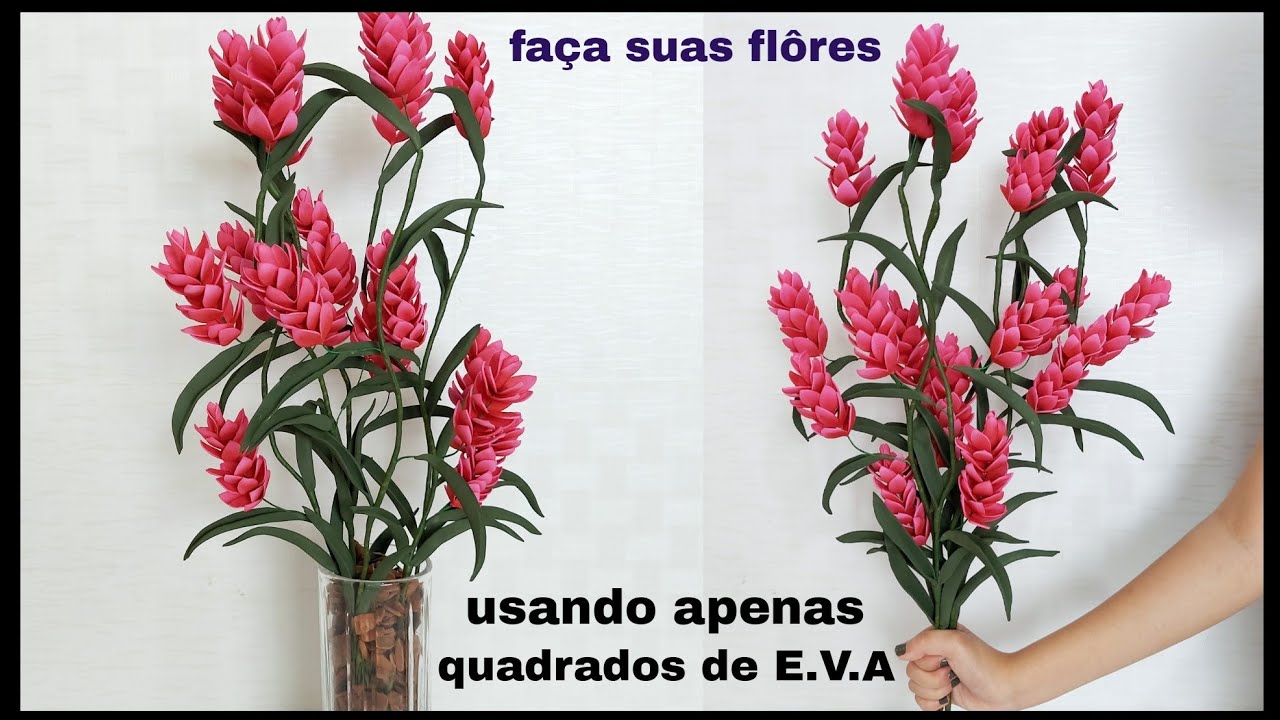 Galhos de flôres em E.V.A (complemento para arranjos)