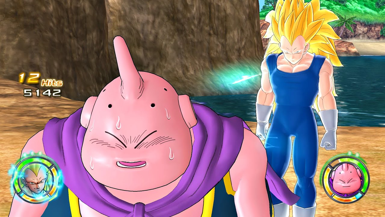 VEGETA SSJ3 vs MAJIN BUU | DRAGON BALL Raging Blast 2 [Requested] #dragonballzragingblast2