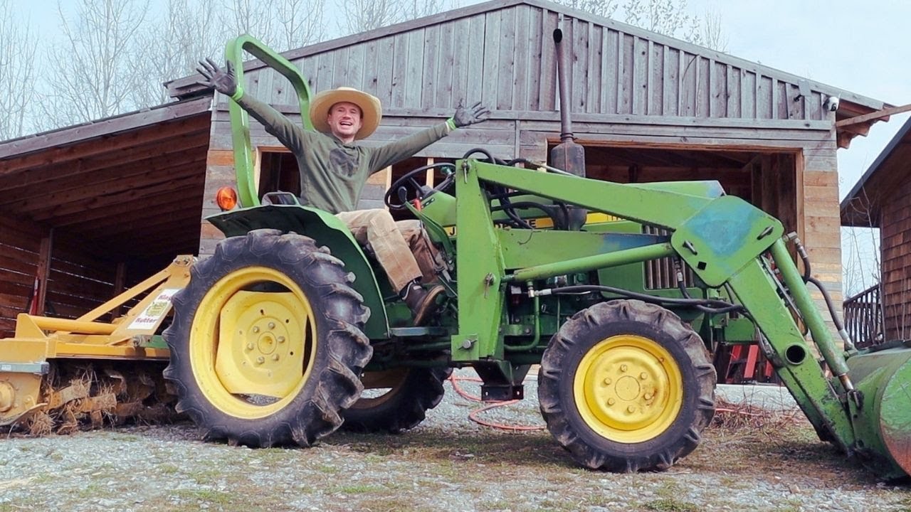 Repairing Pasture with My John Deere 750 Tractor