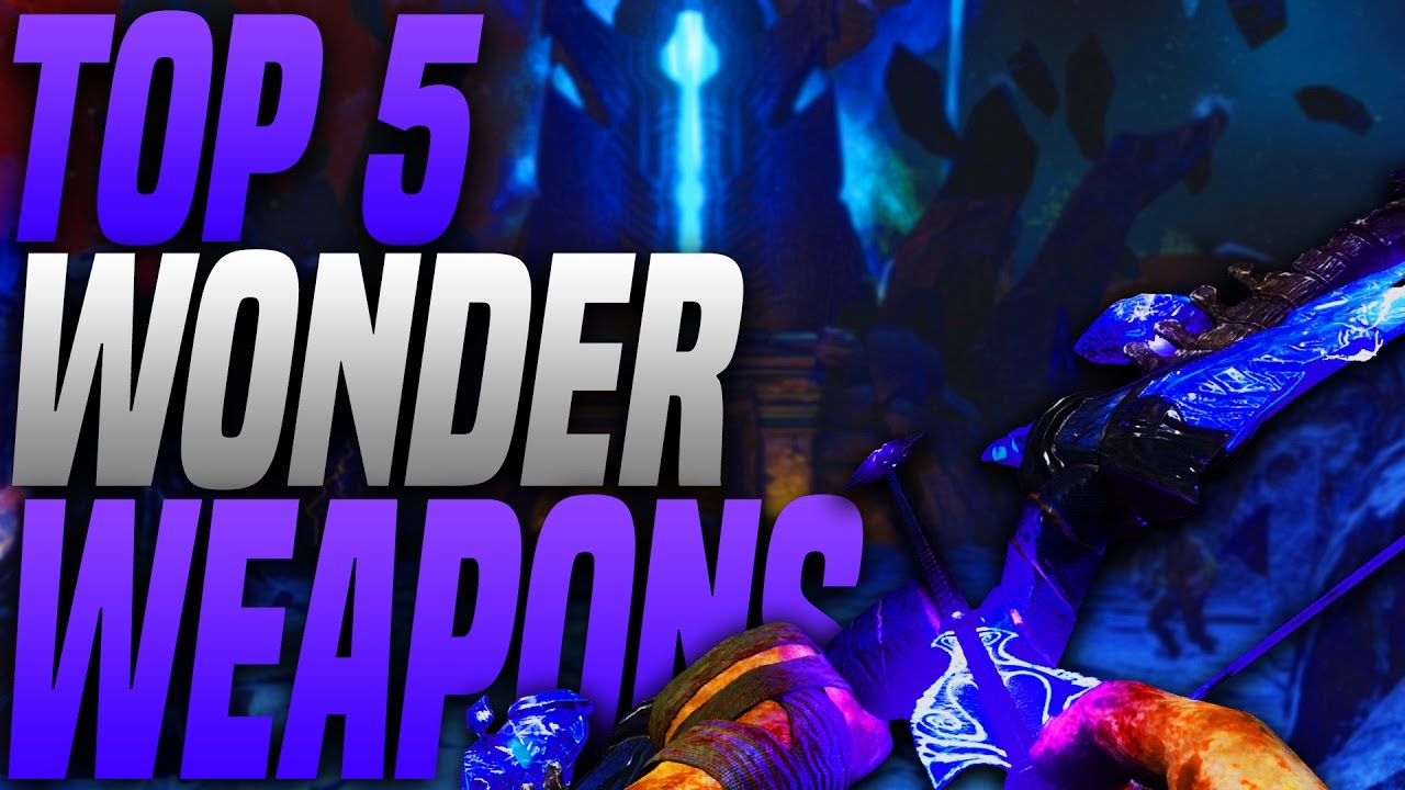 TOP 5 BLACK OPS 3 WONDER WEAPONS! 