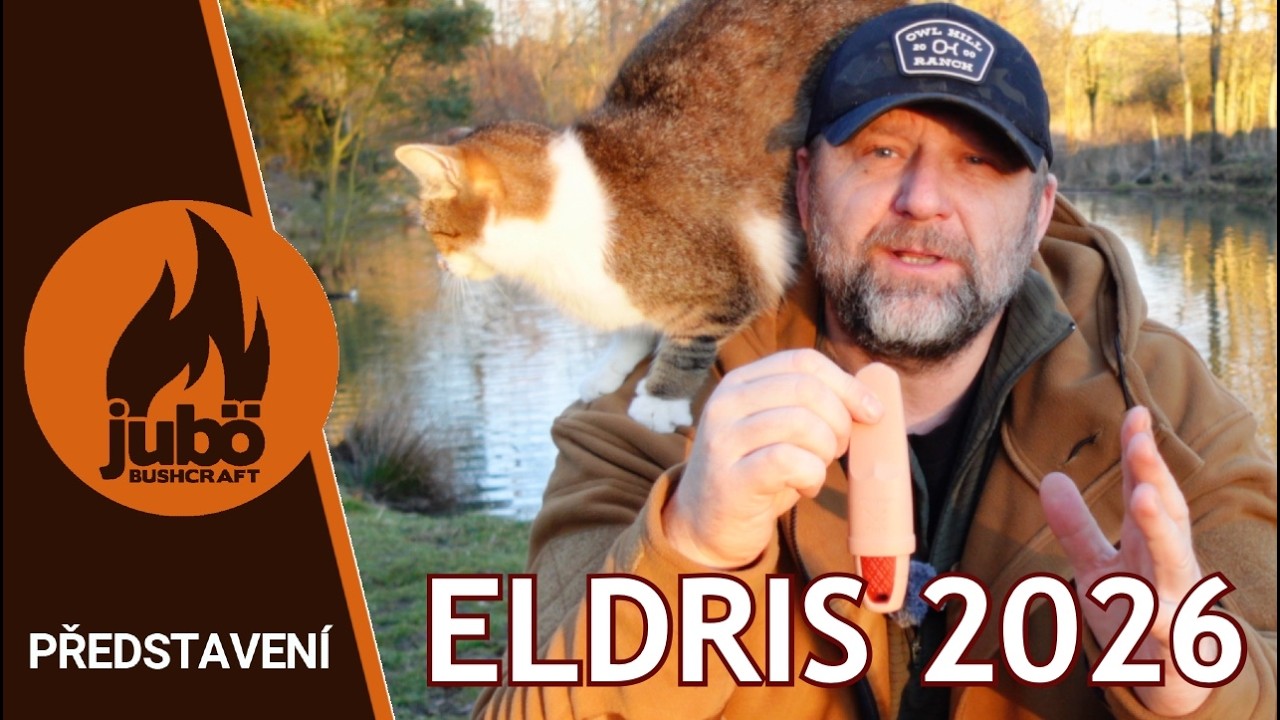 Představení : Nůž Morakniv Eldris (S) Dala Red/Orsa Sandstone 2026