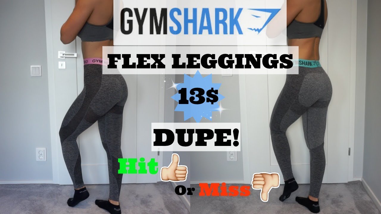 Gymshark Flex leggings 13$ Dupe - Review & Try on