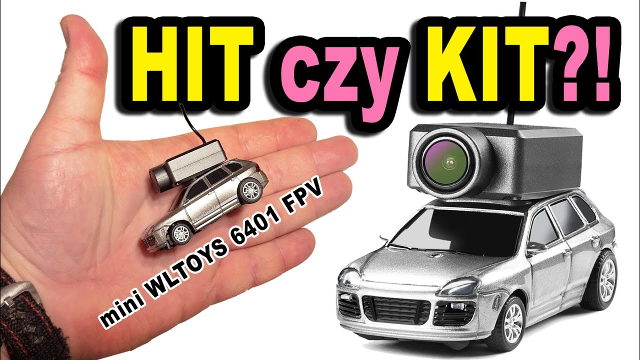 WLToys 6401 HIT czy KIT? TEST mini auta RC z kamerą FPV! Unboxing + jazda | Tani gadżet z Aliexpress