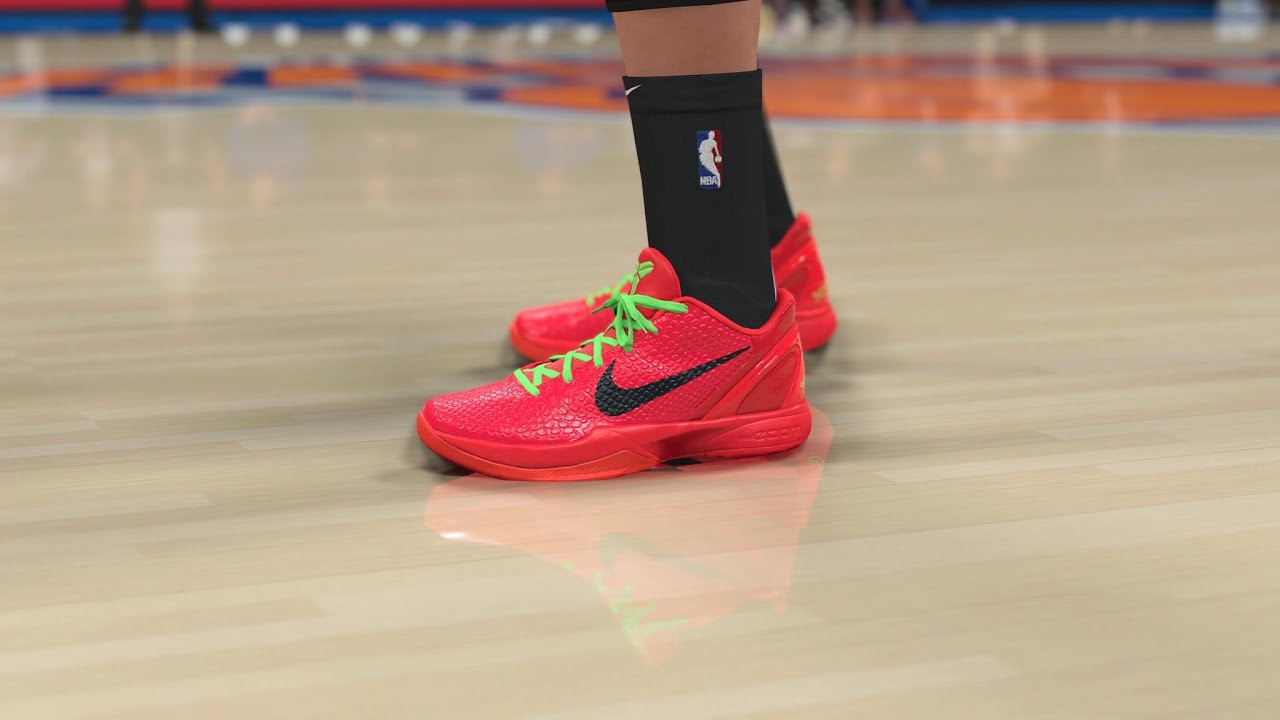 NBA 2K26 New Gen Shoe Creator Nike Kobe VI Reverse Grinch