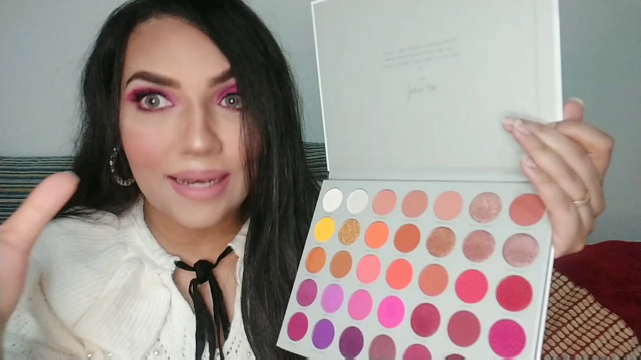 أفضل باليت من مورفي احلى ايشادو من Morphe jaclyn Hill swach