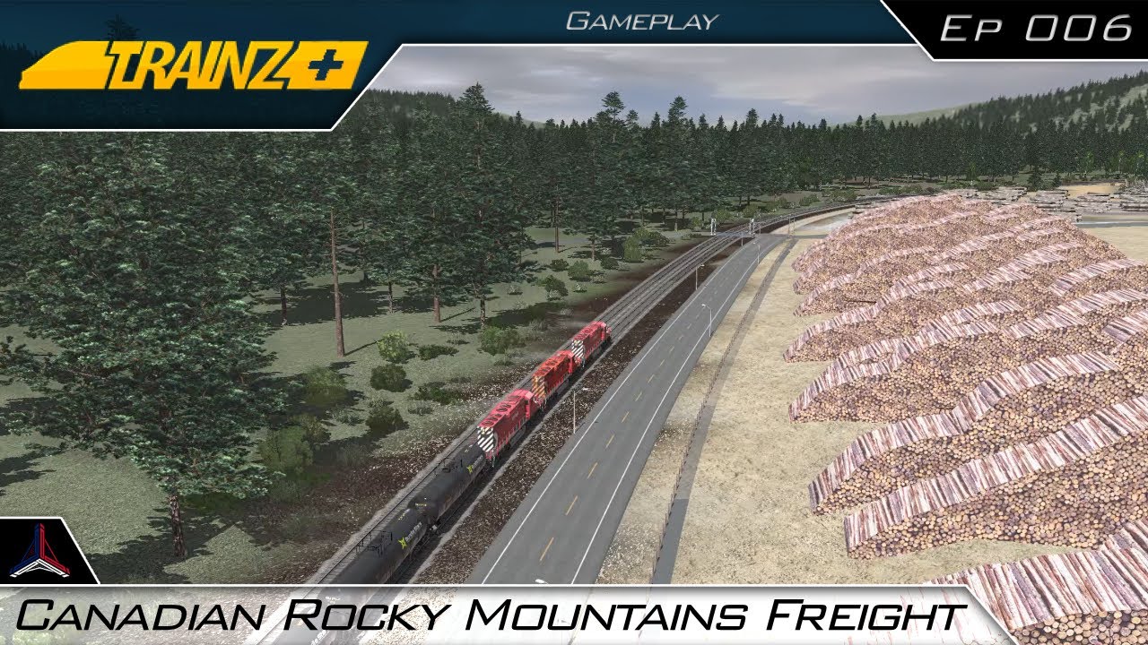 Canadian Rocky Mountains Freight | Trainz Plus | #006