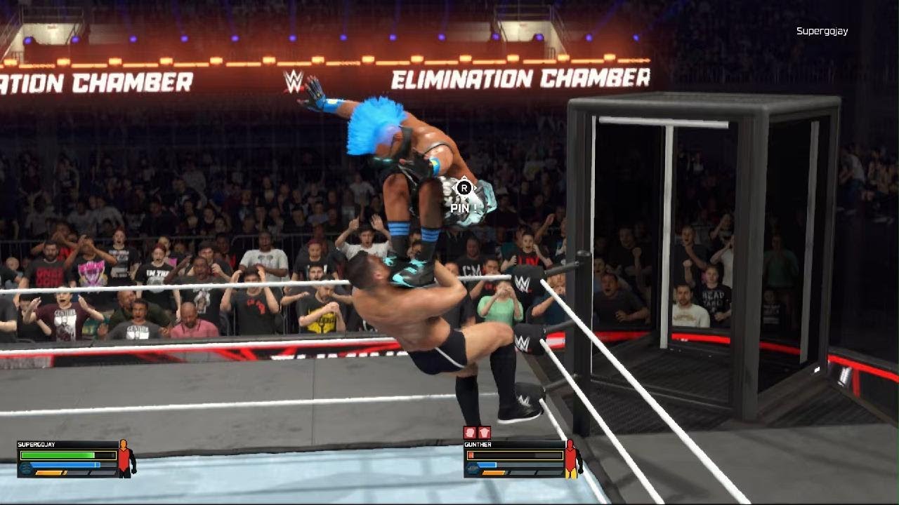 WWE 2K26 MyRise Elimination Chamber
