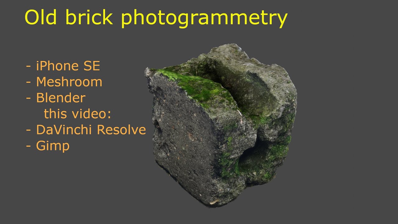 Old Brick Photogrammetry