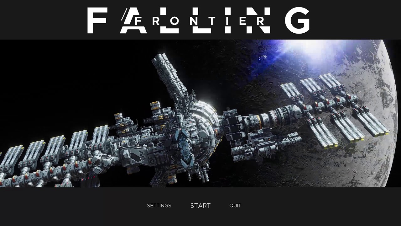 Falling Frontier Main Menu
