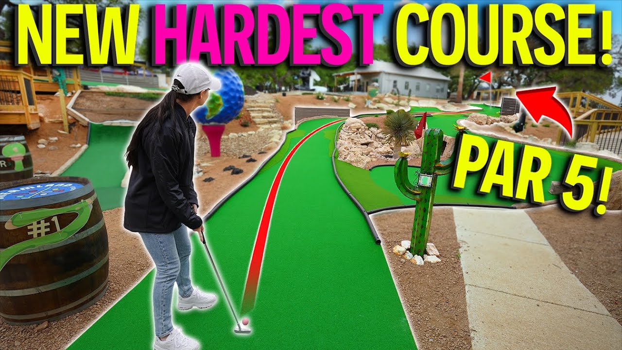 The Hardest Mini Golf Course We Have Ever Played!