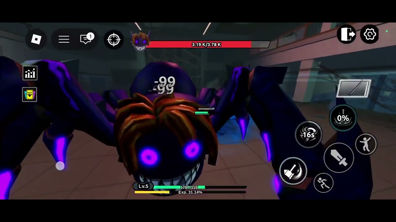 Roblox video fight game video