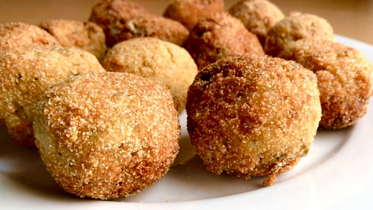 Rice balls (Arancini) / Рисовые шарики (Аранчини) / Bite it