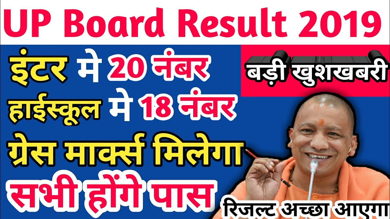 up board result 2019 date|सभी पास होंगे मिलेगे ग्रेस मार्क्स| up board ka result kab aayega
