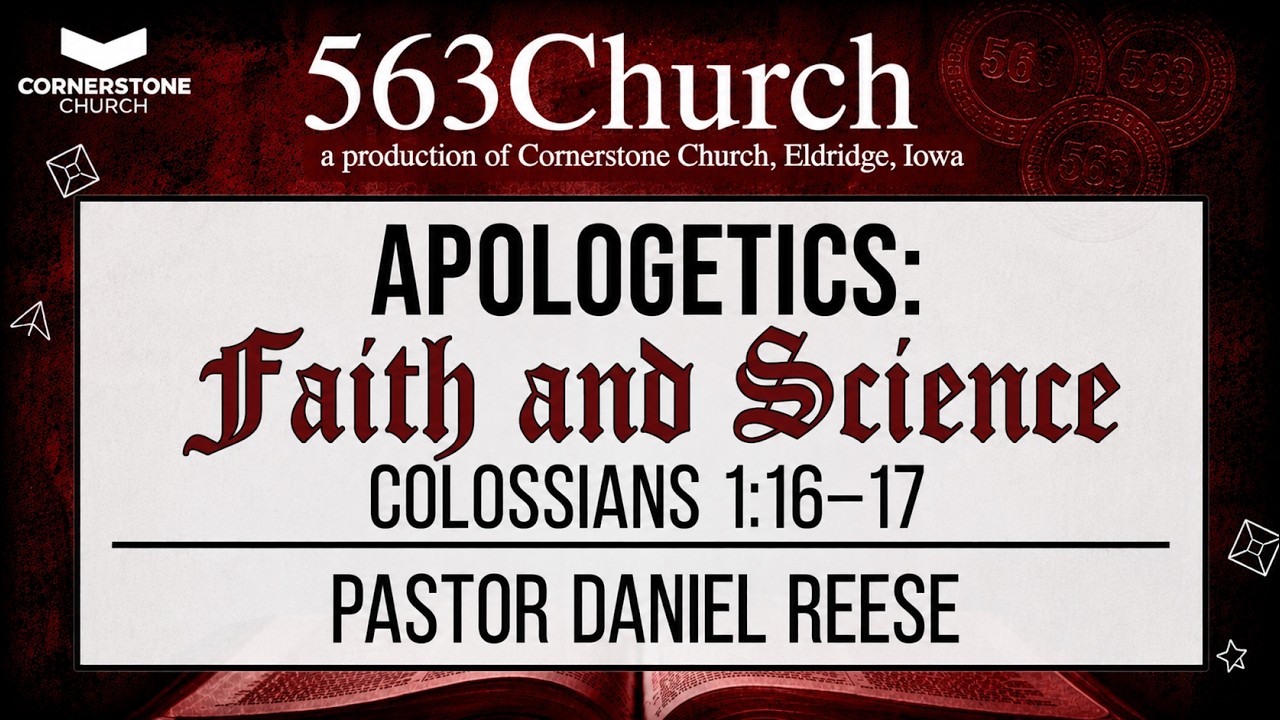 Apologetics: Faith and Science - Colossians 1:16&ndash;17 | Pastor Daniel Reese