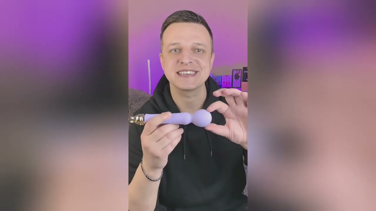 Вібромасажер із підігрівом Zalo Sweet Magic Confidence Wand