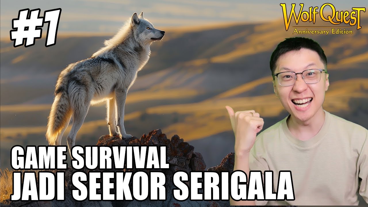 Game Survival Terbaik di Masanya! Hidup Jadi Seekor Serigala! - Wolf Quest Gameplay - Part 1