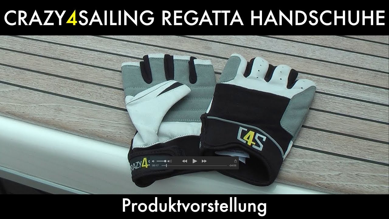 CRAZY4SAILING® Regatta Segelhandschuhe | Produktvorstellung