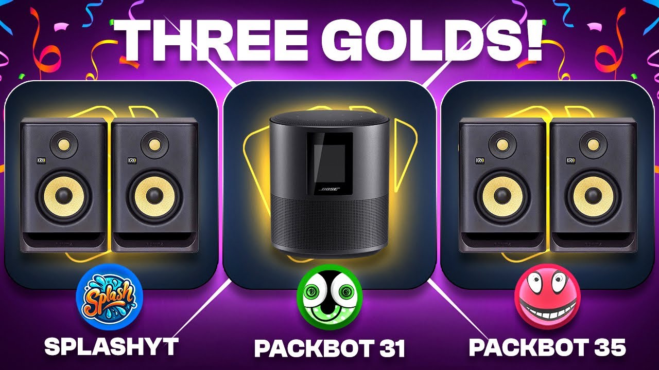 THREE GOLD'S IN 1 SPIN! (PACKDRAW)