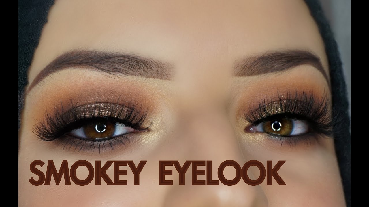 Easy Soft Smokey Brown Eye Makeup Tutorial
