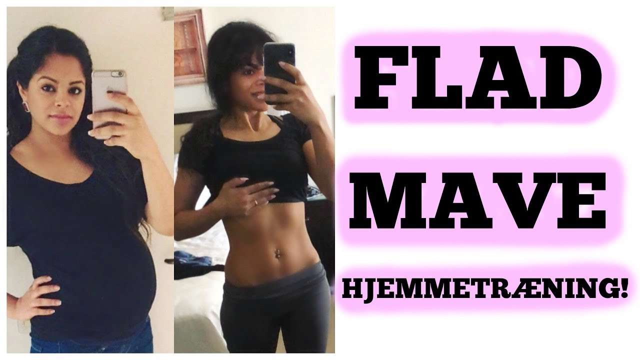 Flad mave på 20 min! Quick mavetræning derhjemme
