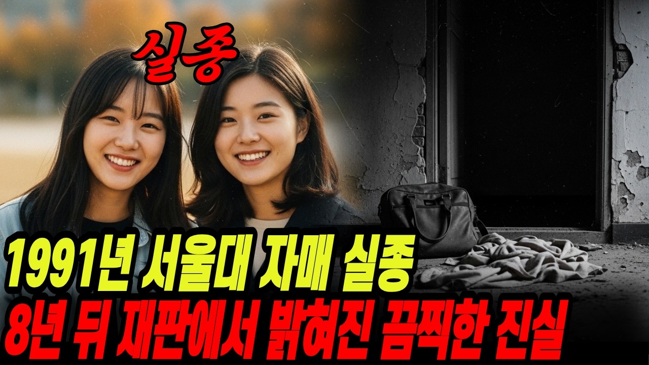 1991년 서울대 자매 실종, 8년 뒤 동생이 재판에서 밝힌 끔찍한 진실