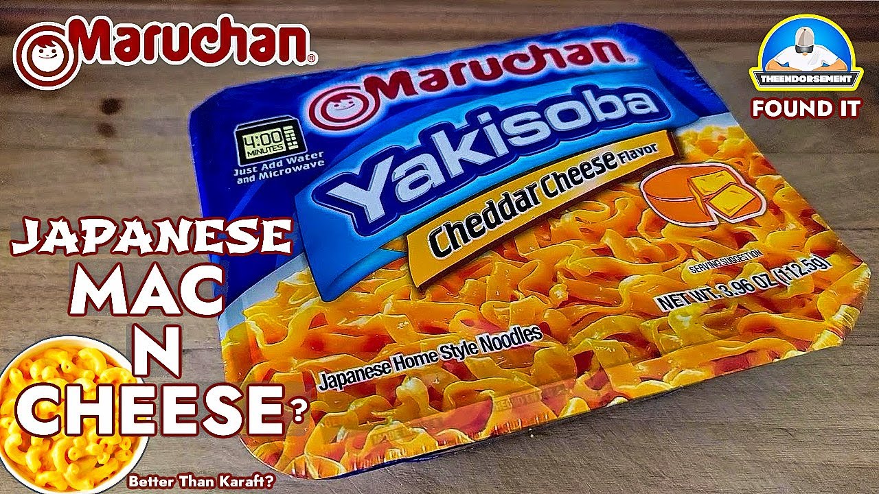 Maruchan® Yakisoba Cheddar Cheese Review! 🧀🍜 | Japanese Mac N Cheese! | theendorsement
