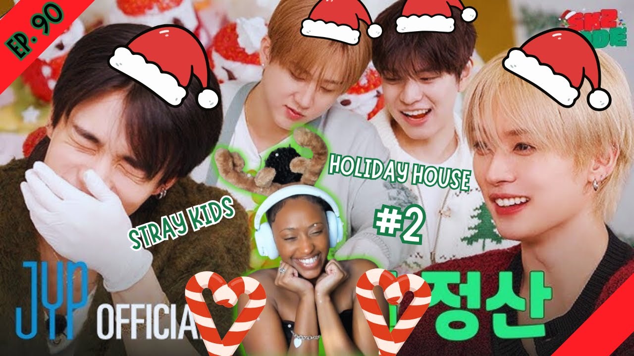 Reacting to 🎄Stray Kids Holiday House #2🎄| DAY 10 of STAYMAS🎁🩷