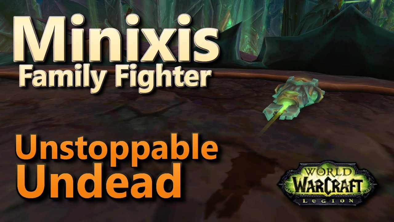 Minixis Unstoppable Undead Family Fighter