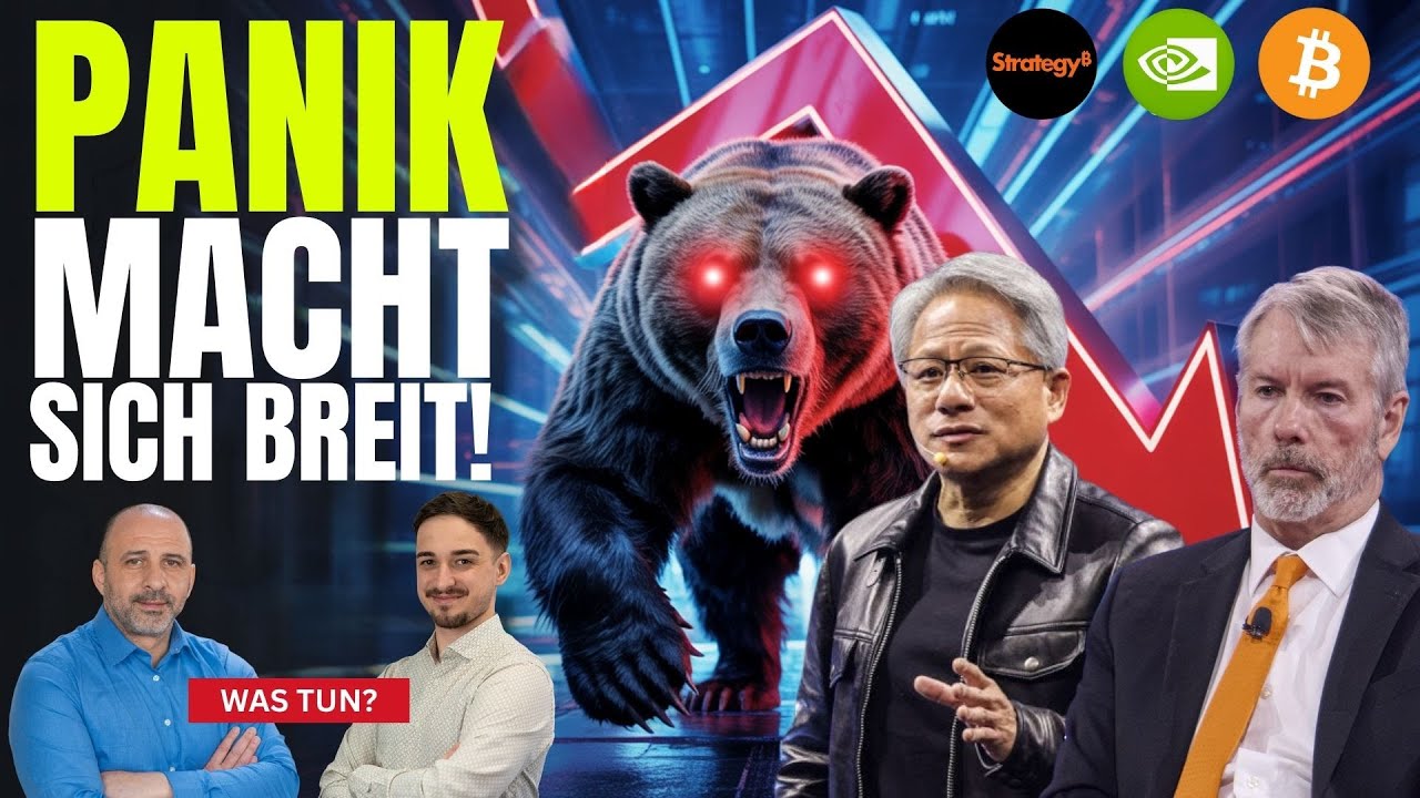 Verkaufsdruck beschleunigt sich! Nvidia | Strategy | Bitcoin | Walmart