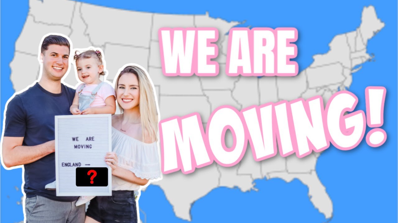 WE ARE MOVING! GOODBYE ENGLAND! OFFICIAL ANNOUNCEMENT VLOG | MILITARY FAMILY VLOGS