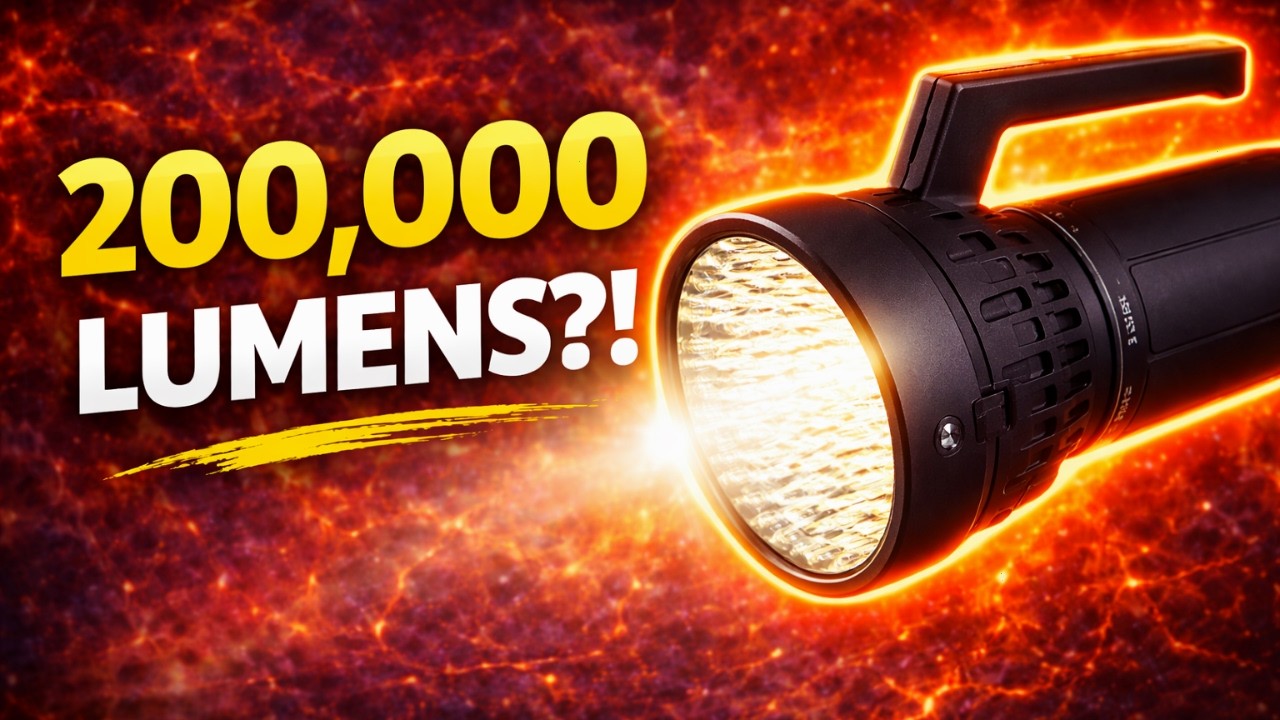 САМЫЙ ЯРКИЙ ФОНАРИК В МИРЕ! 🔦 Imalent MS32 — полный тест и распаковка!