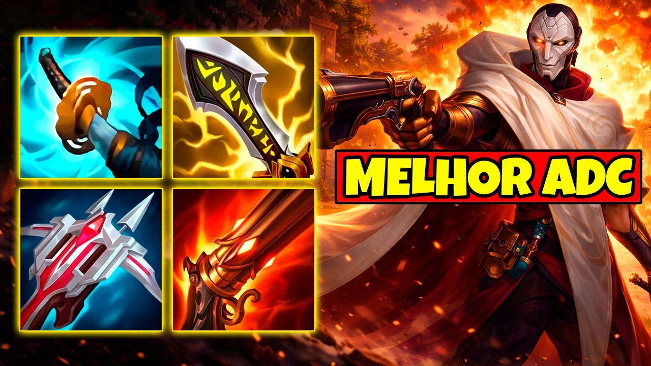 JHIN CRÍTICO É O MELHOR ADC DO PATCH COM MUITO DANO E VELOCIDADE
