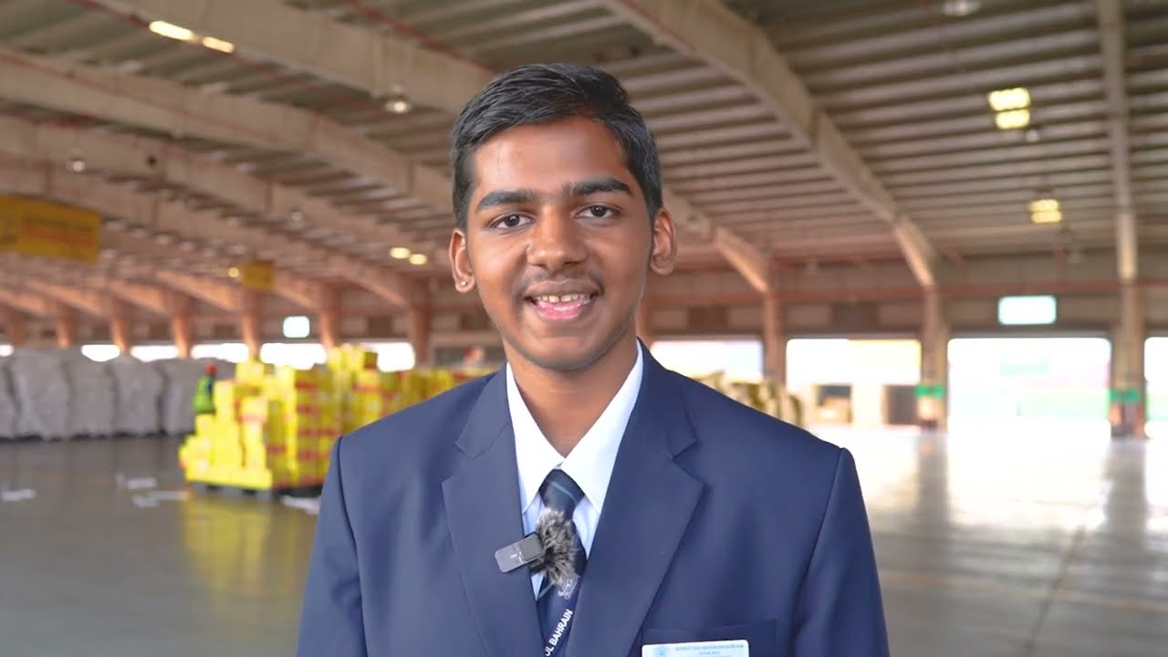 Indian School vist to APM Terminals Bahrain
