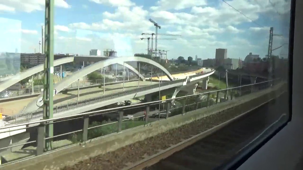 ICE 1007 SPRINTER Mitfahrt von Berlin Gesundbrunnen nach Hauptbahnhof