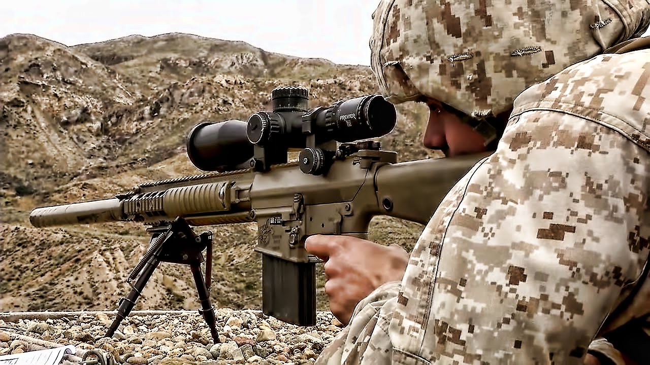 Marine Corps Snipers Take Aim With M110 SASS