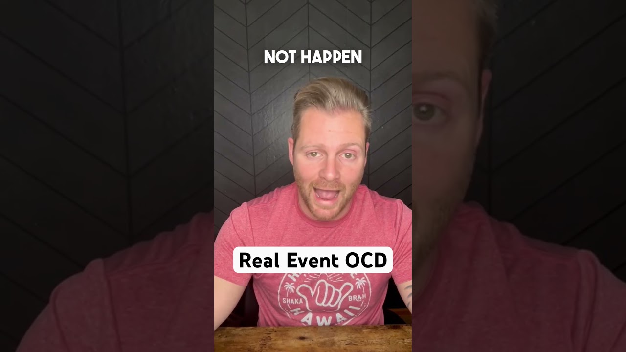 Real Event OCD. #ocdrecovery #ocdawareness #anxietyrecovery