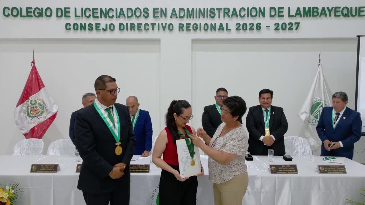 Ceremonia de Colegiatura Enero 2026