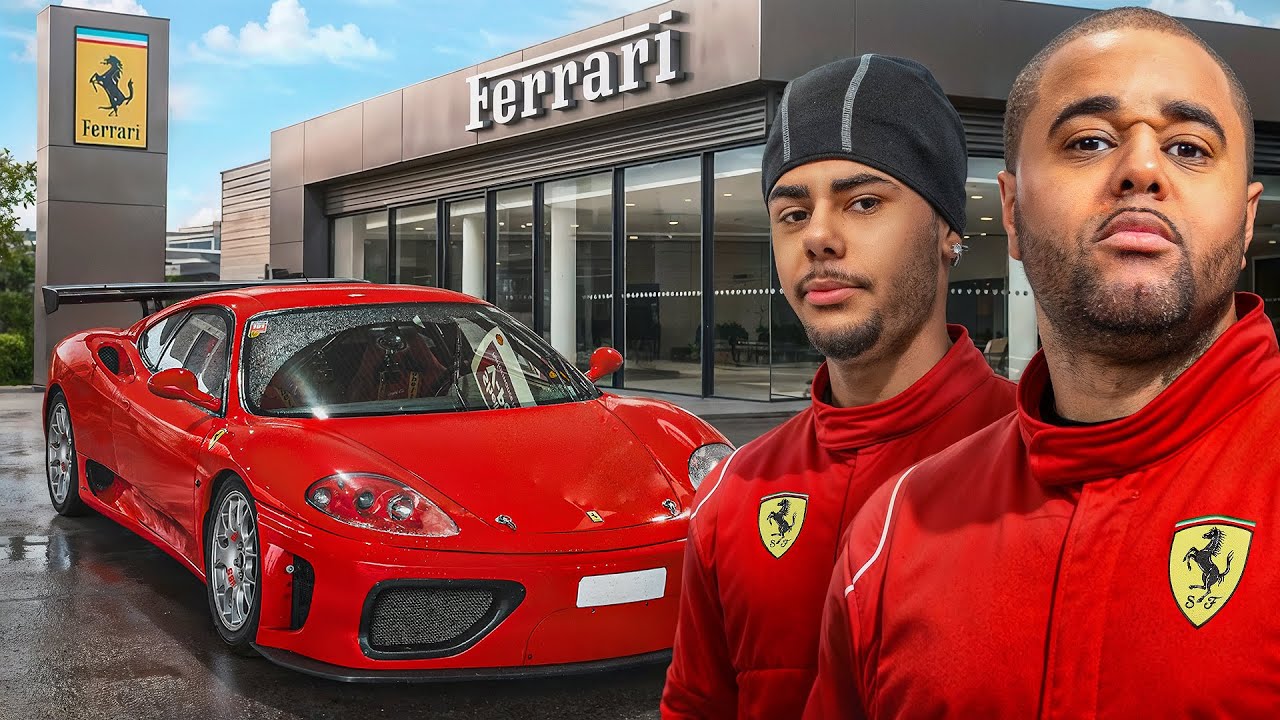 I BOUGHT A FERRARI 360 CHALLENGE RACE CAR!!
