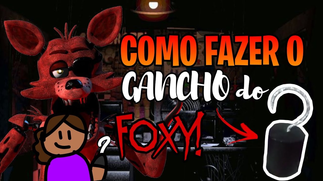 COMO FAZER o GANCHO do FOXY de FNAF? - TUTORIAL NOVO! 🆕 (2023) | SamiRoblox Games