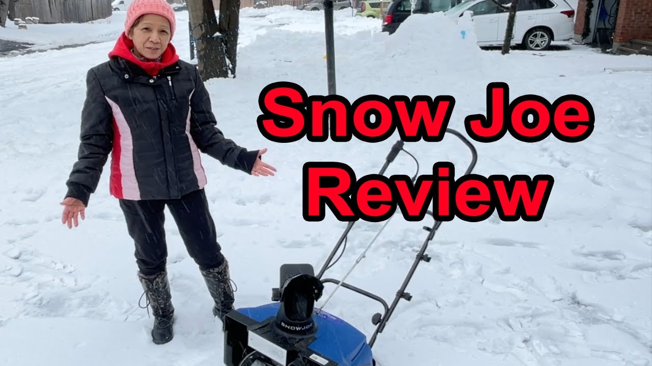 Snow Joe snow blower review