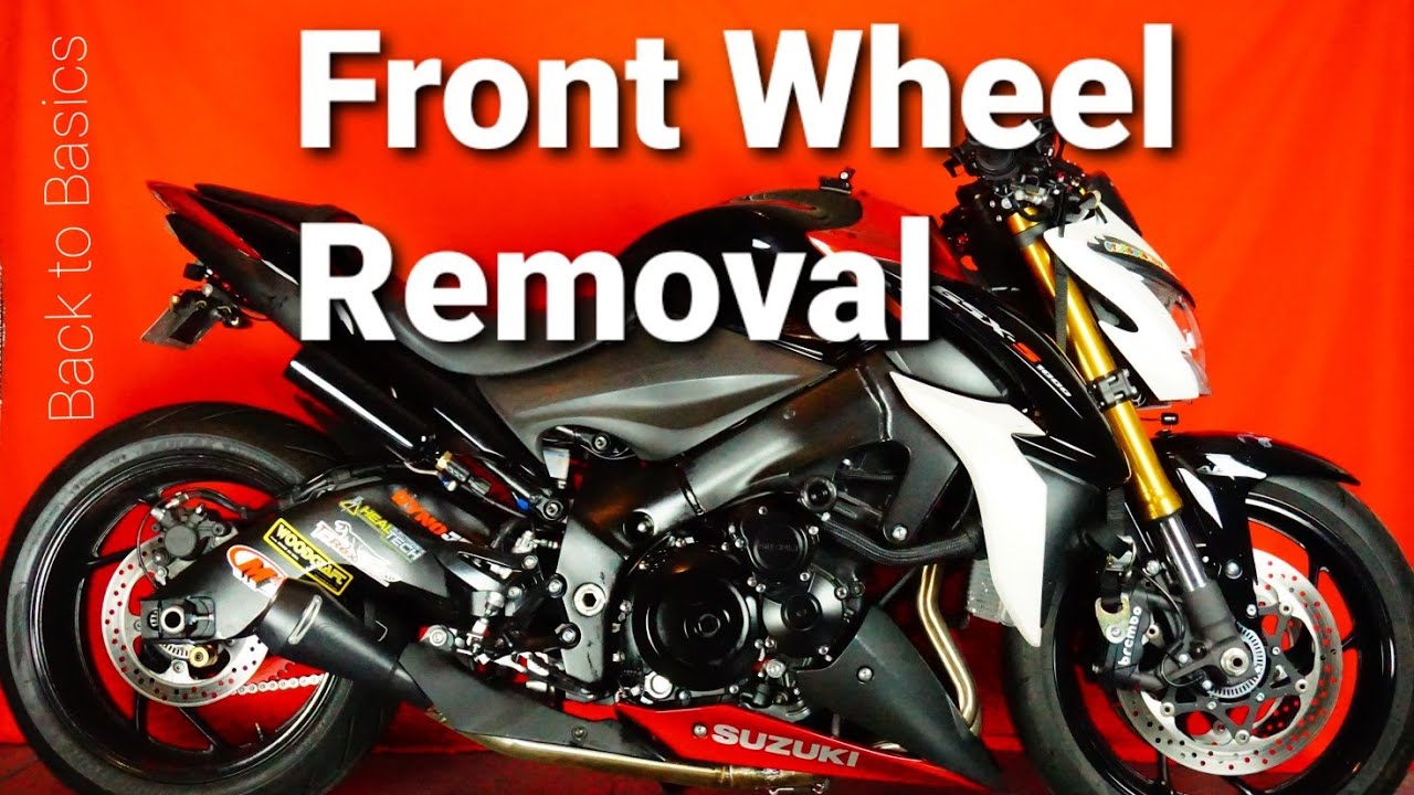GSX-S1000 - How to remove the front wheel