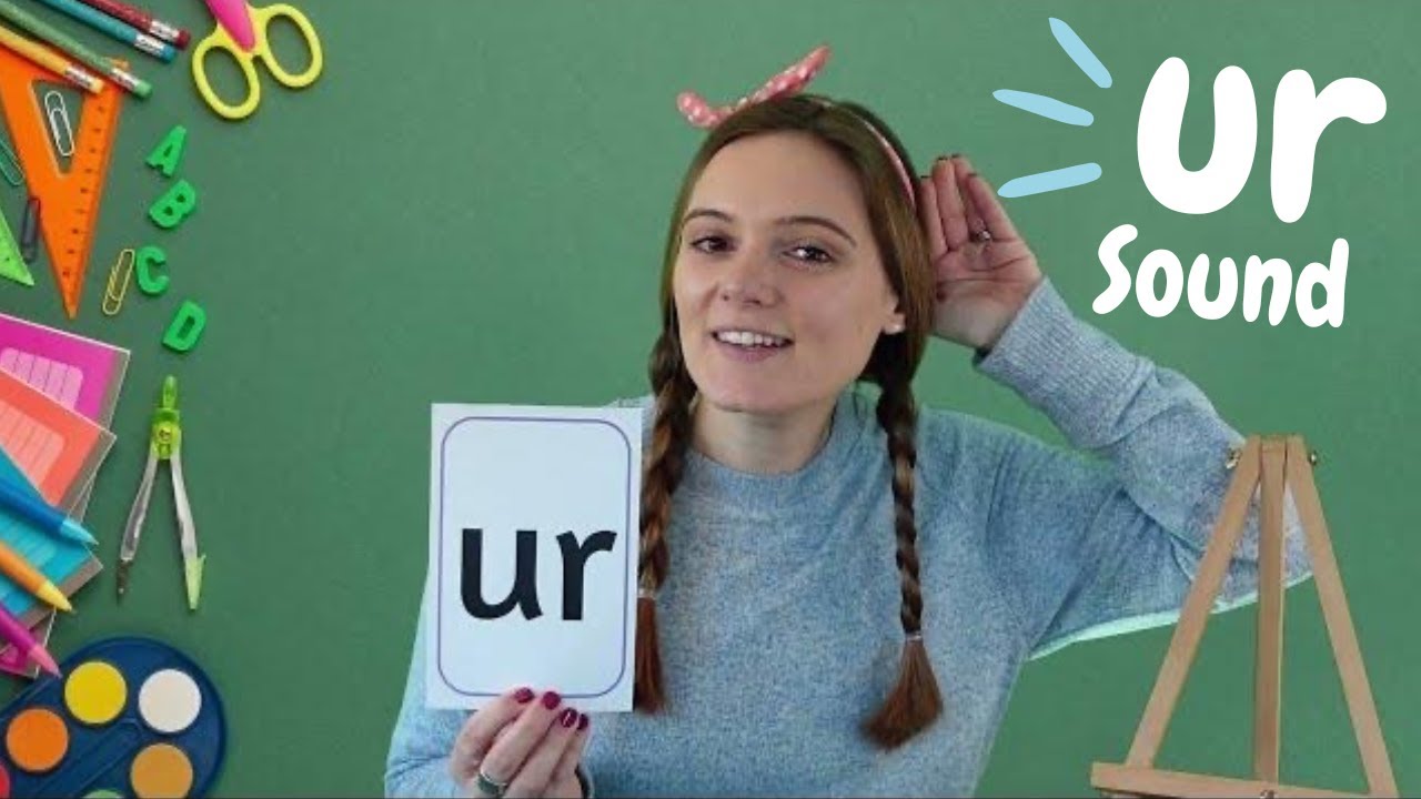 'ur' Sound Phonics | Learn to Read with 'ur' Words | British Teacher's Phonics Lesson
