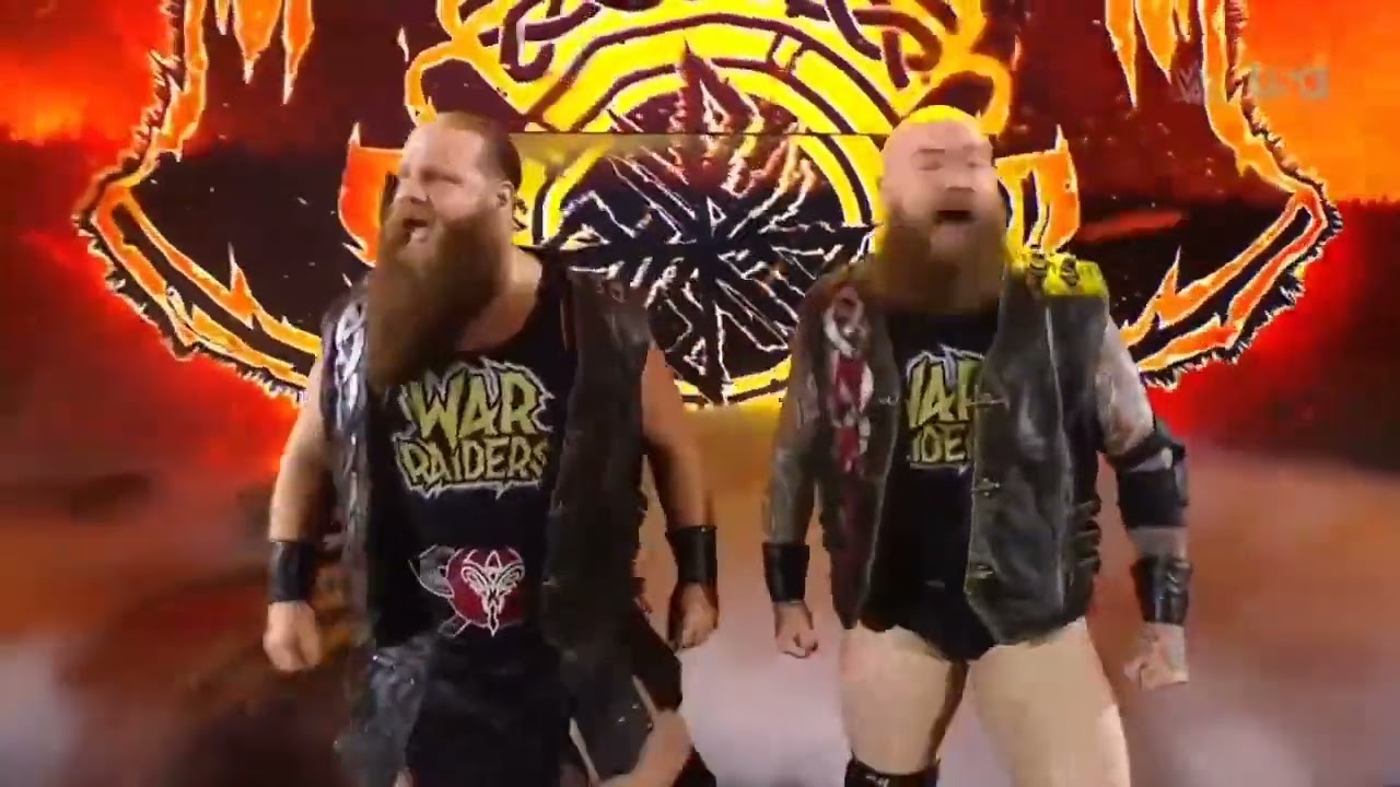 The War Raiders Returns Entrance WWE Raw 10/14/2024