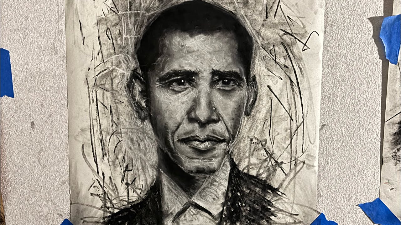 Third Arts  is live! Drawing Portrait With Charcoal!