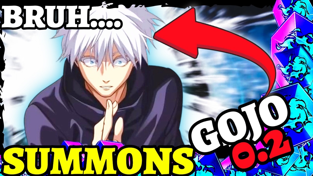 GOJO DOMAIN 0.2 SUMMONS BRO BLACKFLASH DONT EXIST WTF!! | JJK Phantom Parade