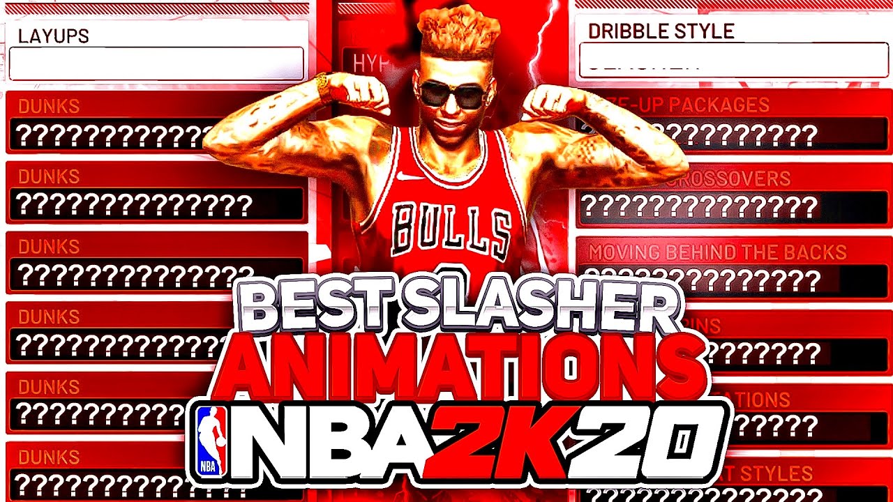 THE BEST ANIMATIONS FOR SLASHERS IN NBA2K20 + FULL DRIBBLE TUTORIAL WITH HANDCAM