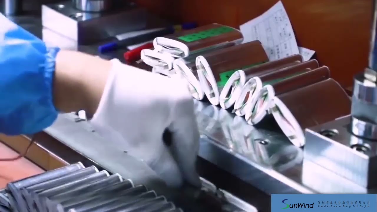Factory Video for Sunwind Battery
