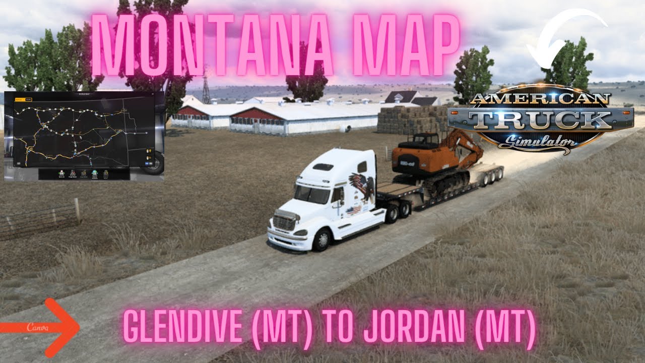 American truck simulator gameplay pc| HD| Montana expansion gameplay |2021